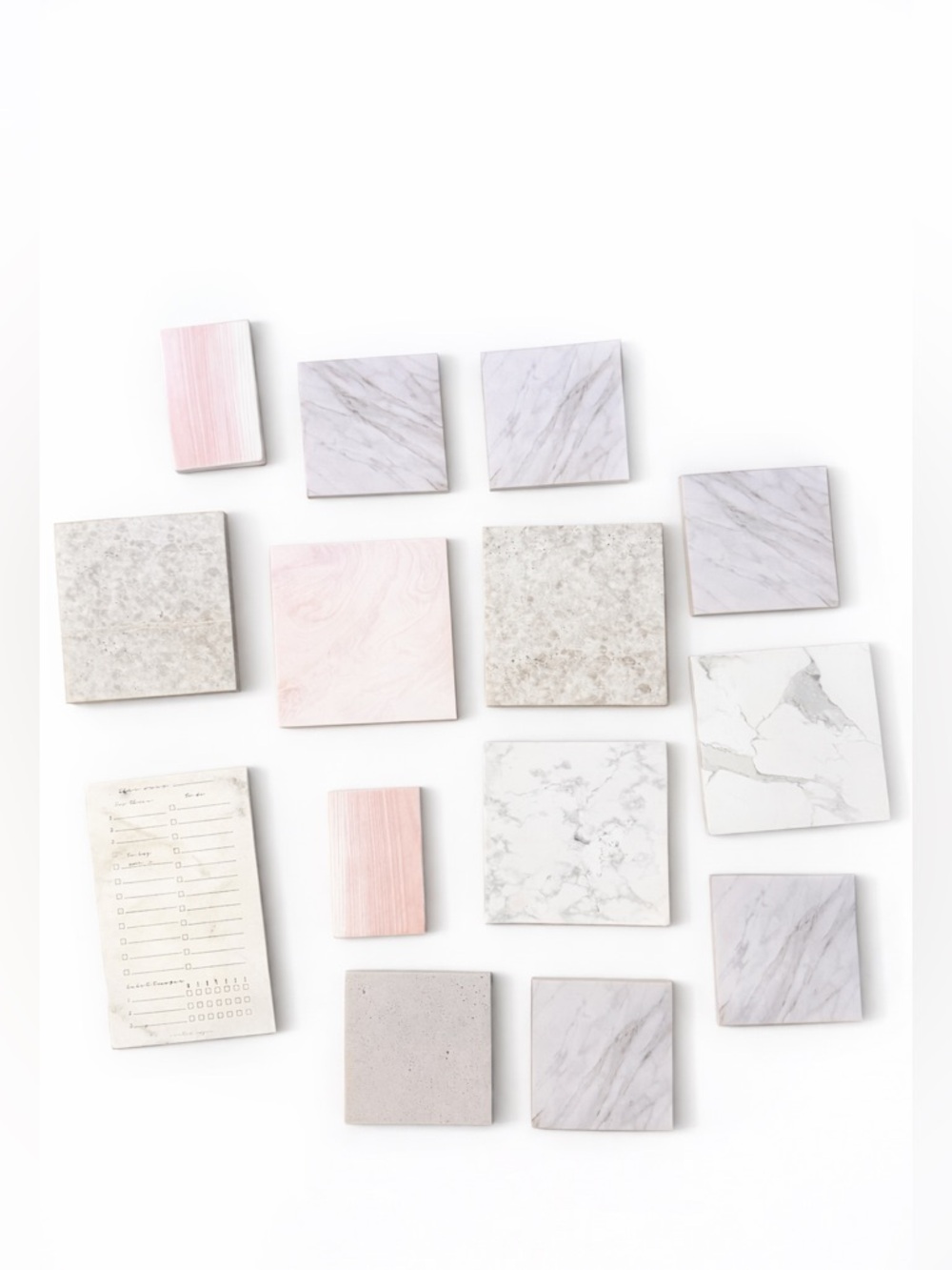 Marble Style Post It Bundle